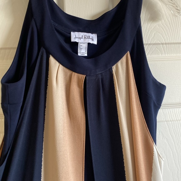 Joseph Ribkoff chiffon layered dress - Picture 2 of 5